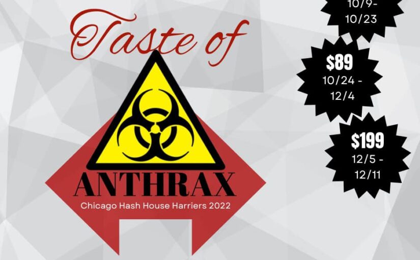 Save the date! Anthrax 2022!